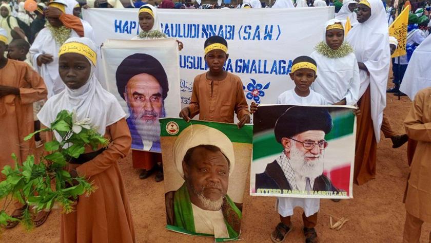 Iranpress: Nigerian Kids March to Support Gaza Children