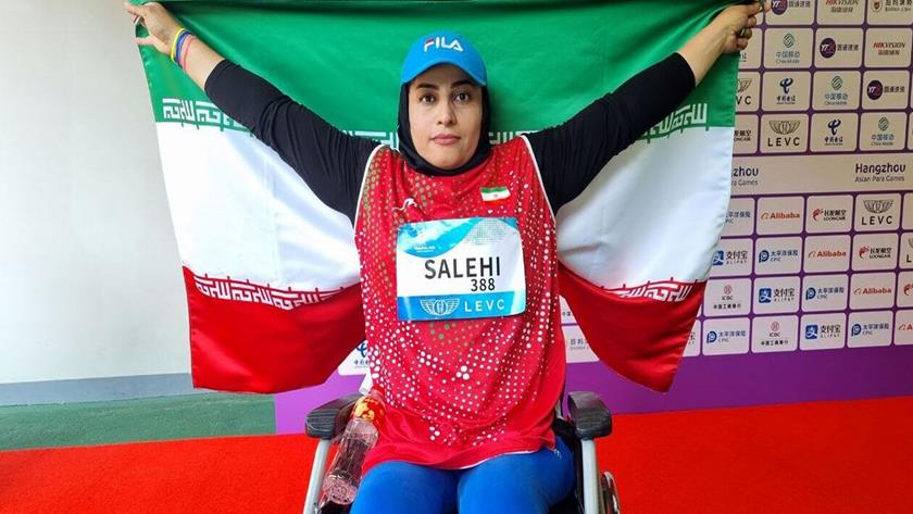 Iranpress: Iranian Woman Wins Bronze in Javelin Throw at Paris 2024 Paralympics