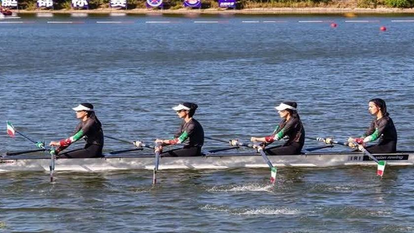 Iranpress: Iranian Women Rowers Gain Gold, Silver Medals in 2024 Asian Cup