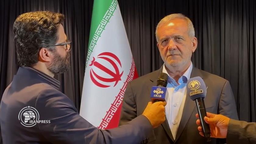 Iranpress: Pezeshkian: Zionist Regime, Its Supporters Are Biggest Terrorists