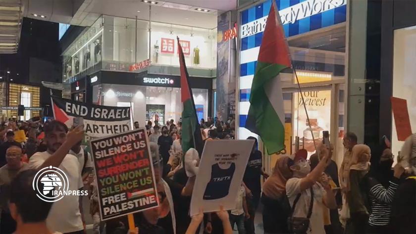 Iranpress:  Malaysian Citizens Protest Against Israel