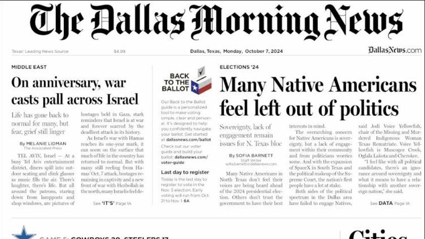 Iranpress: World newspapers: Many Native Americans Feel Left Out of Politica