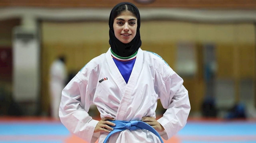 Iranpress: Iranian Karateka Yalda Naghi-Beiranvand Wins Bronze at World Championship