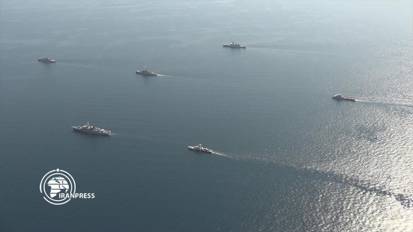 Iranpress: Air Photography Exercise Conducted in IONS 2024 Naval Drill in Iran