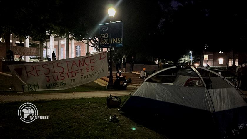 Iranpress: UCLA Students Launch Solidarity Camp for Gaza Support