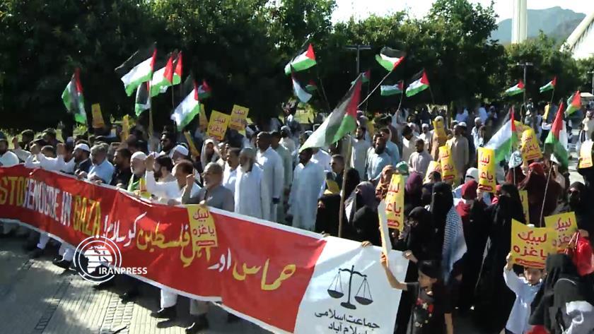 Iranpress: Pakistanis Hold Rally in Solidarity with Palestinians