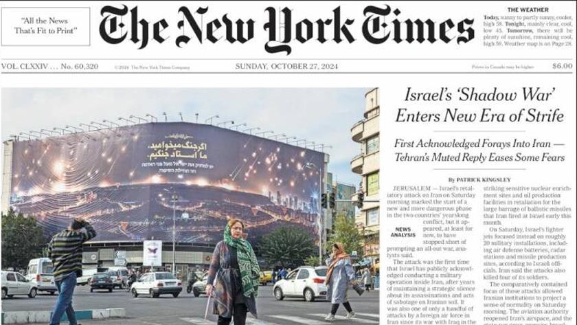 Iranpress: World Newspapers: Israel’s ‘Shadow War’ Enters New Era of Strife