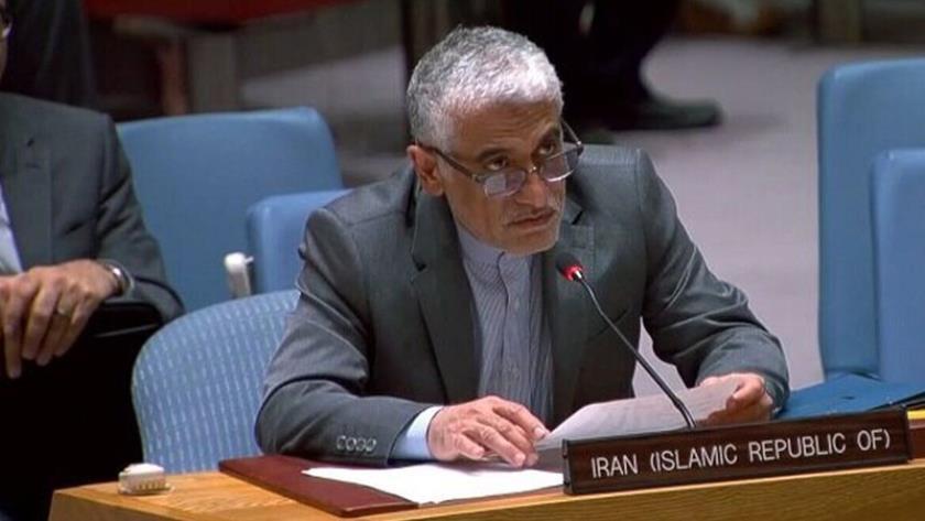 Iranpress: Response to Israeli Aggression Will Be Based on Int’l law: Iran’s UN Envoy