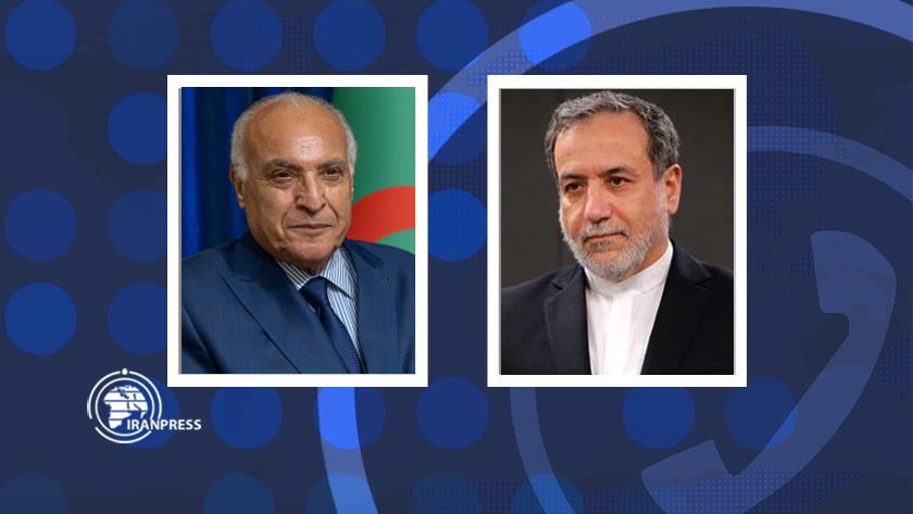 Iranpress: Phone Call Between Iran, Algeria Foreign Ministers 