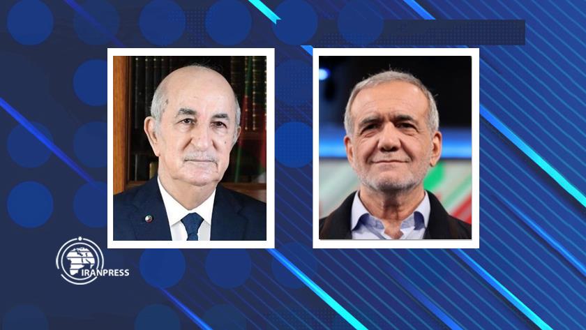 Iranpress: Pezeshkian Congratulates President of Algeria