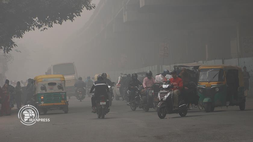 Iranpress: Delhi Choked by Hazardous Air Pollution