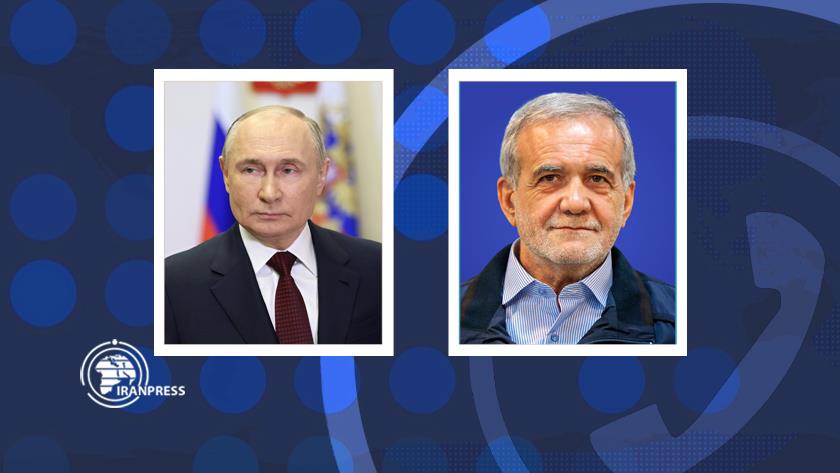 Iranpress: Putin, Pezeshkian Discuss Syria