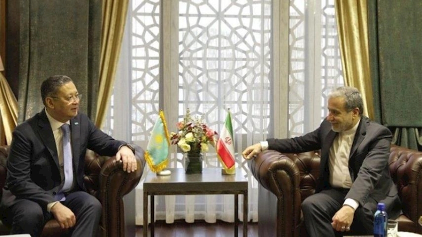 Iranpress: Araghchi Meets with Kazakh Foreign Minister