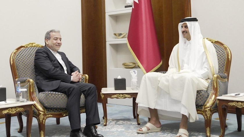 Iranpress: Araghchi Meets Emir of Qatar Amidst Doha Forum