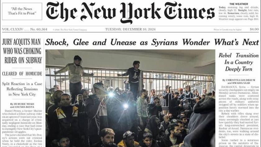 Iranpress: World Newspapers: Shock, Unease as Syrians Wonder 