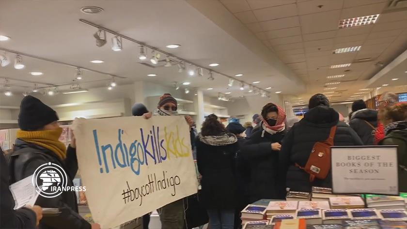 Iranpress: Montreal Protesters Condemn Indigo CEO’s Support for Israel Amid Gaza Genocide