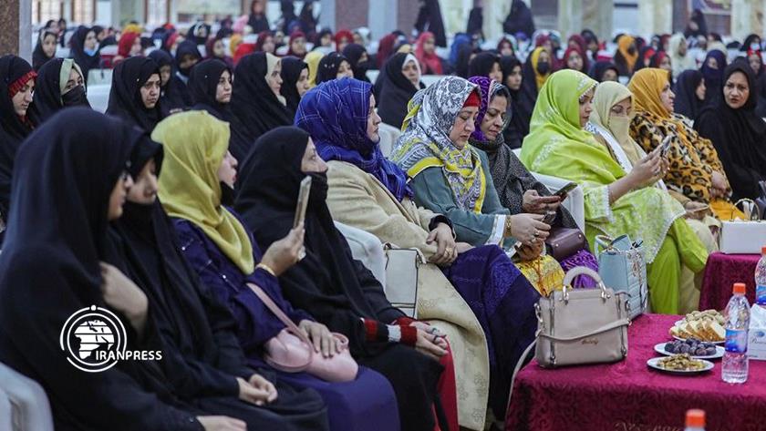 Iranpress: Solidarity With Oppressed Mothers of Gaza on Birth of Hazrat Fatima (PBUH) in Lahore