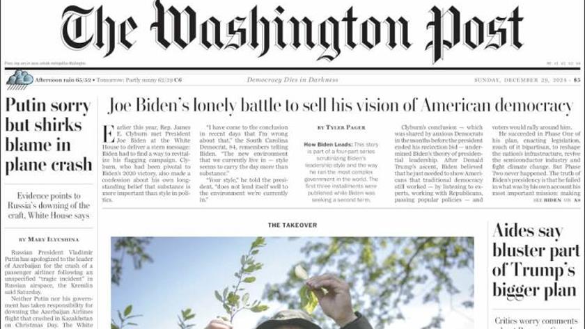 Iranpress: World newspapers: Joe Biden’s Lonely Battle to Sell His Vision of American Democracy