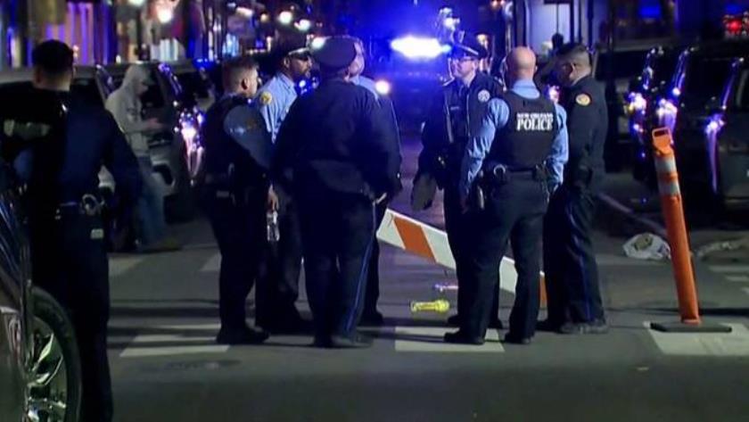 Iranpress: Man Drives Truck into New Year Crowd in US, Fires Gunshots, Killing 10