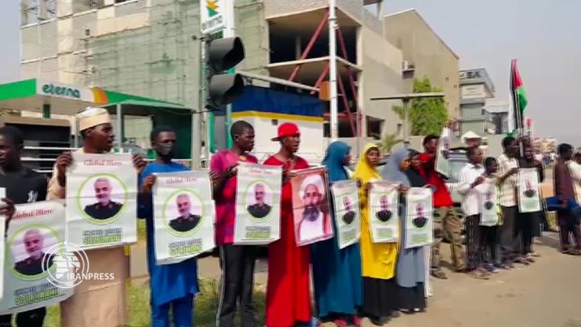 Iranpress: Nigerians Hold 5th Anniversary of Lt. Gen Soleimani