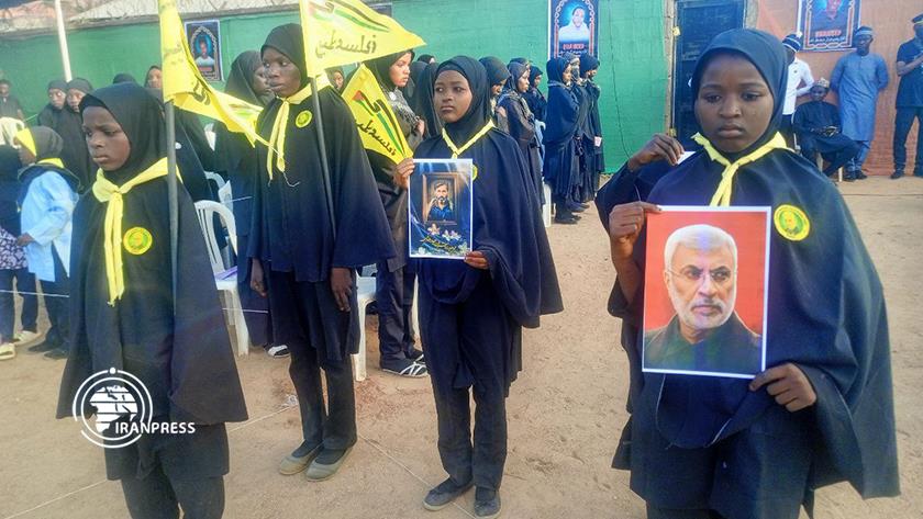 Iranpress: Jaish Qassem Soleimani in Nigeria Commemorates 5th Martyrdom of Their Role Model