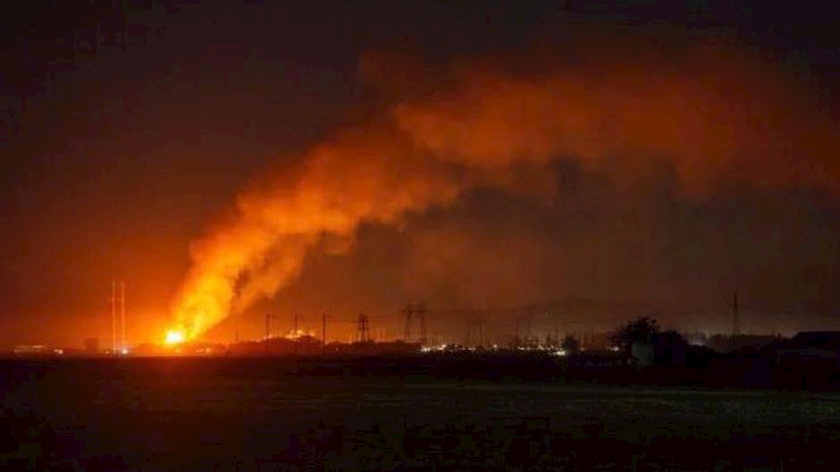 Iranpress: California: Massive Fire Erupts at Major Battery Storage Facility