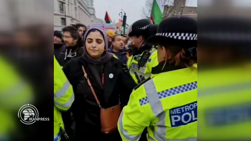 Iranpress: London Police Admits to Arrest of About 80 Pro-Palestinian Protesters