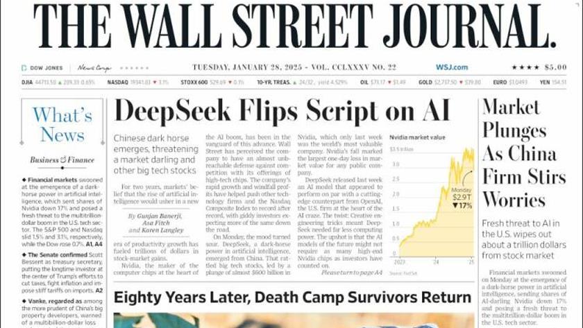 Iranpress: World Newspapers: DeepSeek Flips Script on AI 