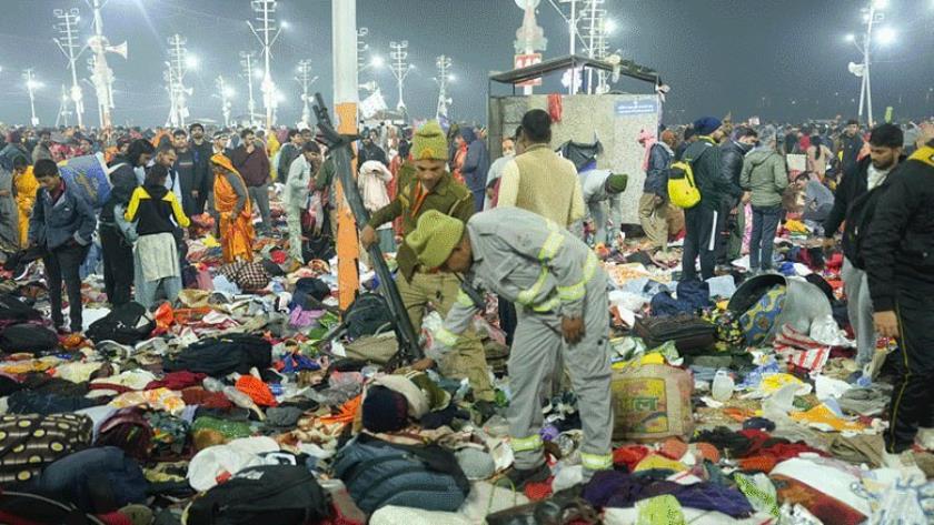 Iranpress: Deadly Crowd Surge at Hindu Religious Festival in India