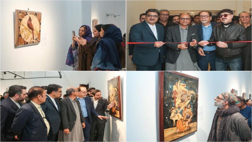 Iranpress: "Wooden Magic" Exhibition Showcases Iranian Masterpiece in Karachi