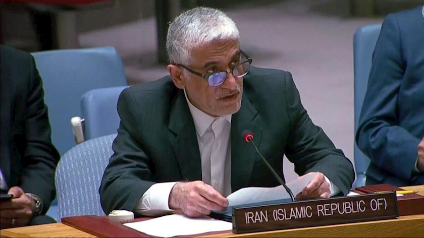 Iranpress: Iran’s U.N. Ambassador Slams Israel, U.S. for Undermining Syria’s Sovereignty