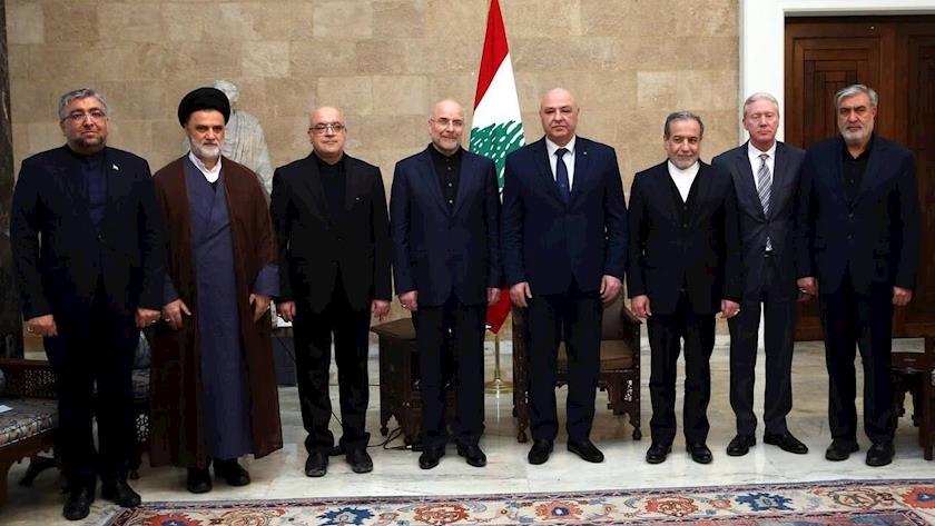 Iranpress: Iranian Delegation Meets with Lebanese President