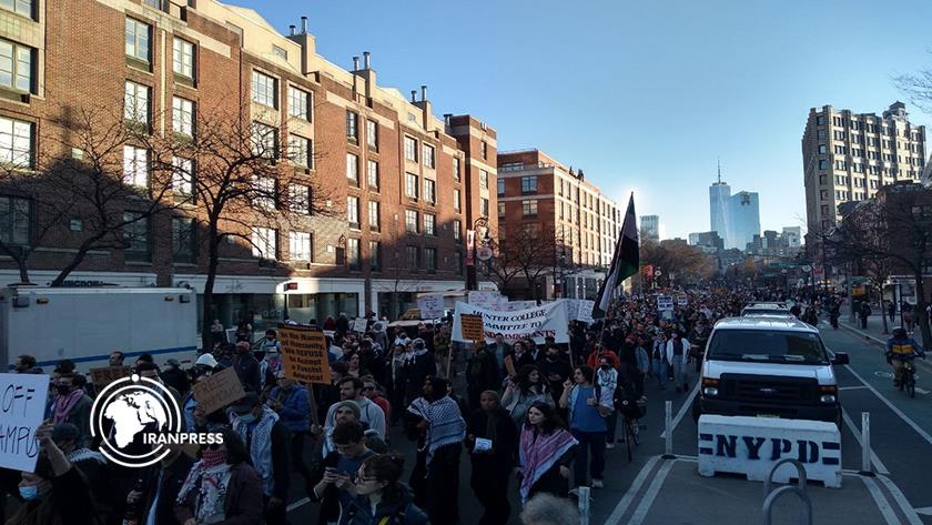 Iranpress: NYC Protesters Demand Release of Palestinian Activist Mahmoud Khalil