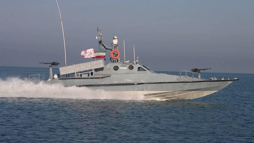 Iranpress: IRGC Unveils Missile Boat With Record 116-Knot Speed on Persian Gulf National Day