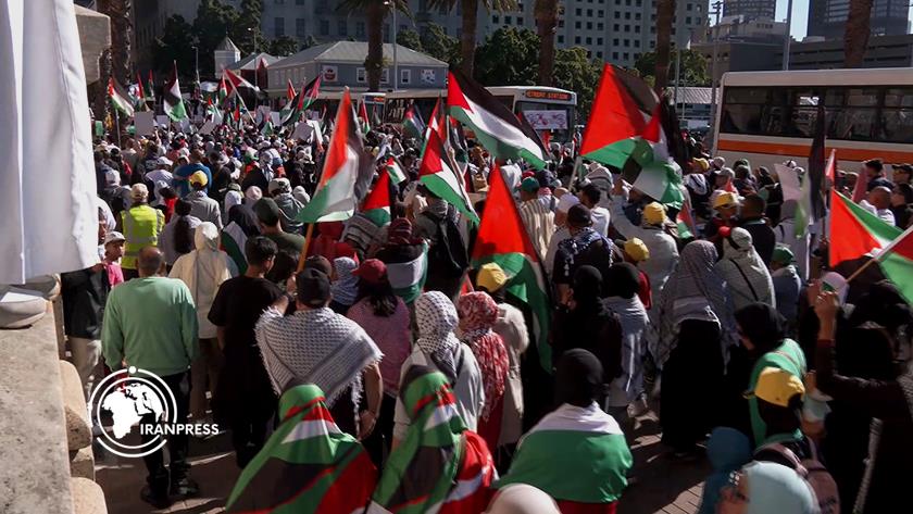 Iranpress: Activists Demand Action Against Israel During Week4Palestine in South Africa 