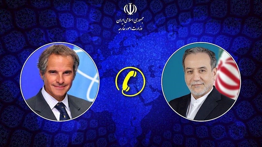 Iranpress: Iran’s Foreign Minister, IAEA Chief Discuss Nuclear Cooperation