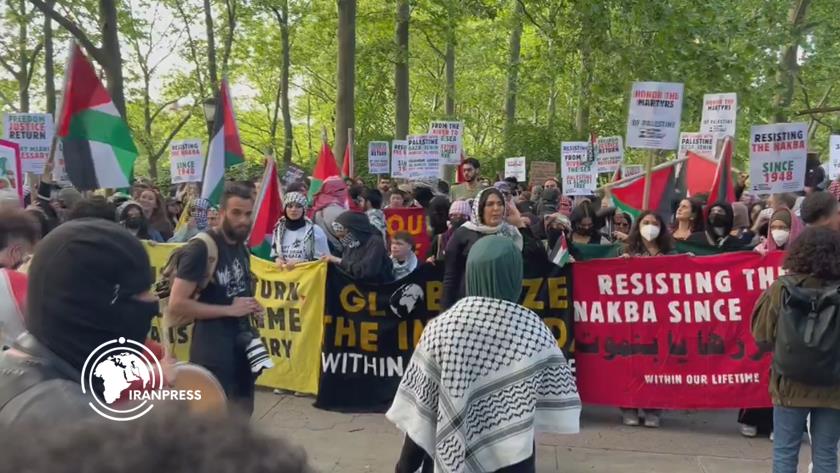 Iranpress: Thousands Rally in NY on Nakba Day, Demand End of Genocide in Gaza