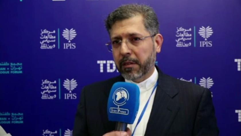 Iranpress: Tehran Dialogue Forum Emerges as Flagship Diplomatic Platform: Khatibzadeh