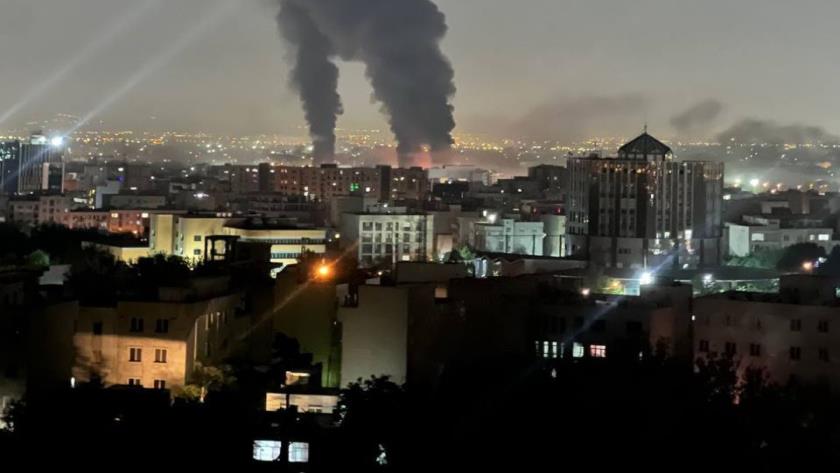 Iranpress: Israeli Regime Attacks Mehrabad International Airport
