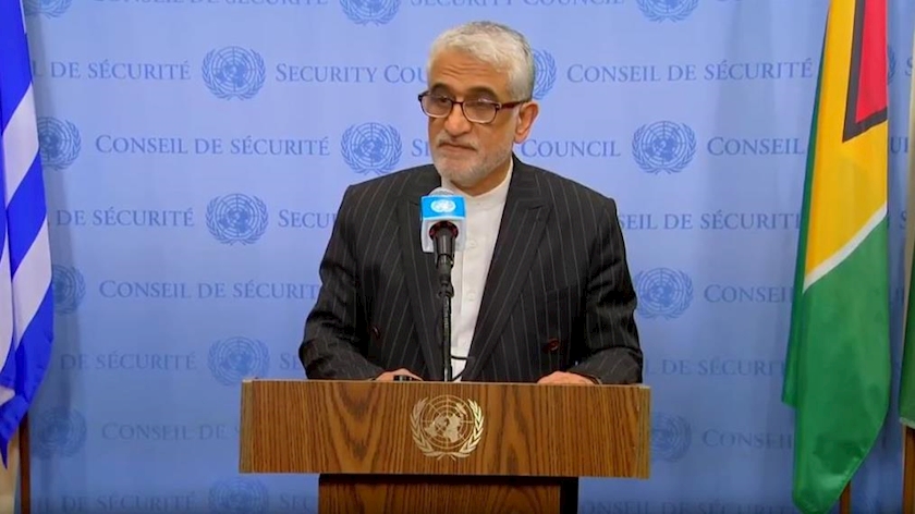 Iranpress: Iran’s UN Envoy: Israel Aggression is Threat Against Global Peace
