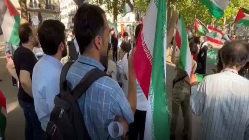 Iranpress: Anti-Israeli Demonstration in Paris
