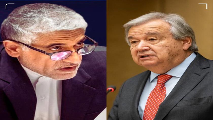 Iranpress: Iran’s Envoy Meets UN Chief Following Israel’s Aggression