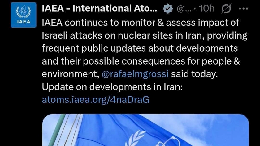 Iranpress: IAEA Chief Pledges Continued Monitoring of Israeli Strikes on Iran’s Nuclear Sites