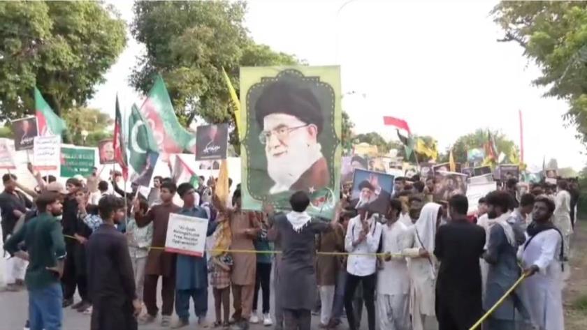 Iranpress: Pakistanis Hold Rally Against U.S. and Israeli Aggression on Iran