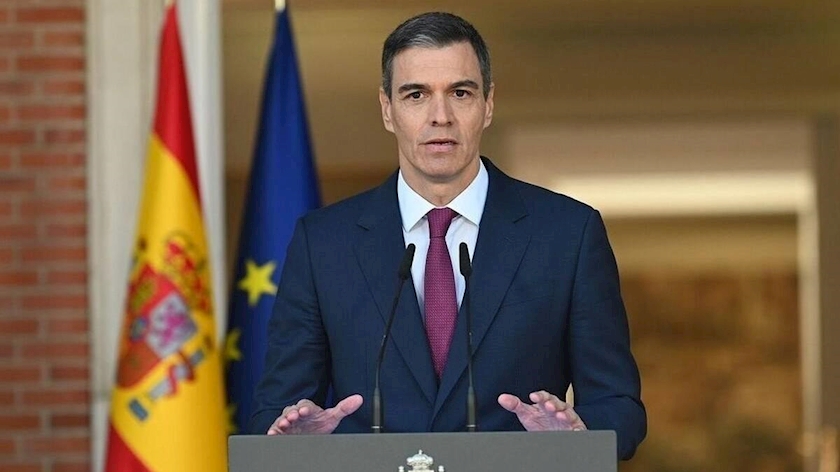 Iranpress: Spanish PM Calls for Sanctions Package Against Tel Aviv