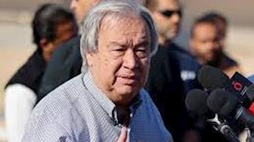Iranpress: Guterres Calls for Immediate Ceasefire in Gaza