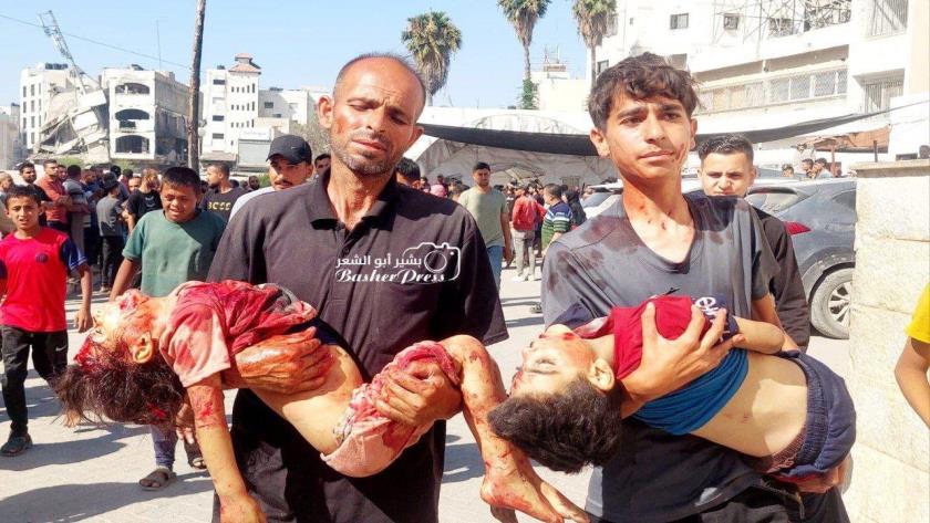 Iranpress: Israel Targets Gazan Children by German, U.S. Bombs