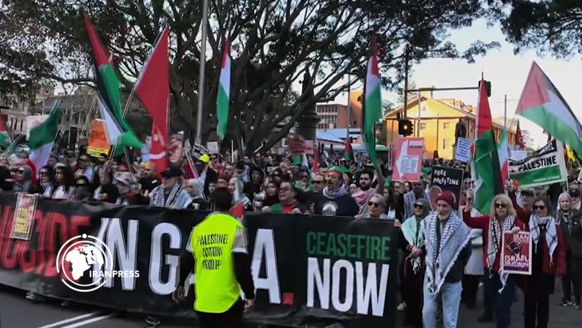 Iranpress: Anti-Zionist Protest Held in Australia