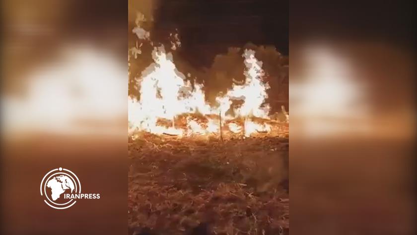 Iranpress: Julani Regime Set Fires in Alawite Areas of Syria