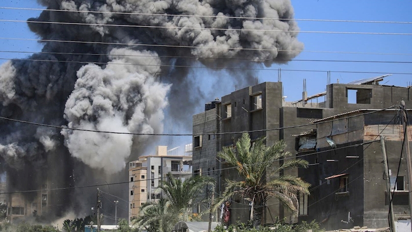 Iranpress: 10 Killed, Several Injured in Israeli Airstrike at Nuseirat Refugee Camp in Gaza